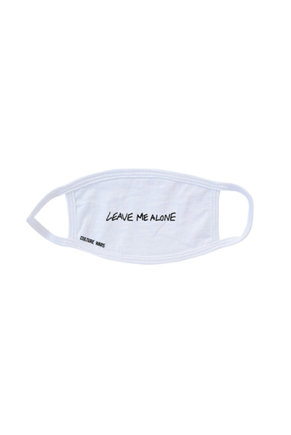 Leave Me Alone Mask (White)