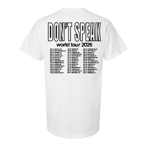 Culture Wars - Don't Speak Tour Tee