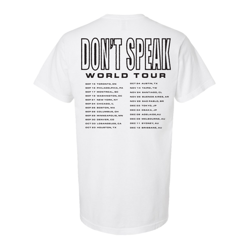 Culture Wars - Don't Speak Tour Tee