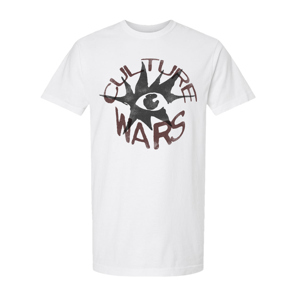 Culture Wars Eye Tee - White