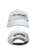 Leave Me Alone Dad Hat (White)
